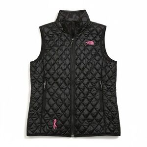 The North Face Black Thermoball Breast Cancer Vest Medium